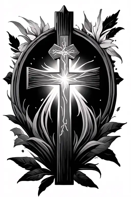 Nature And Christian Cross