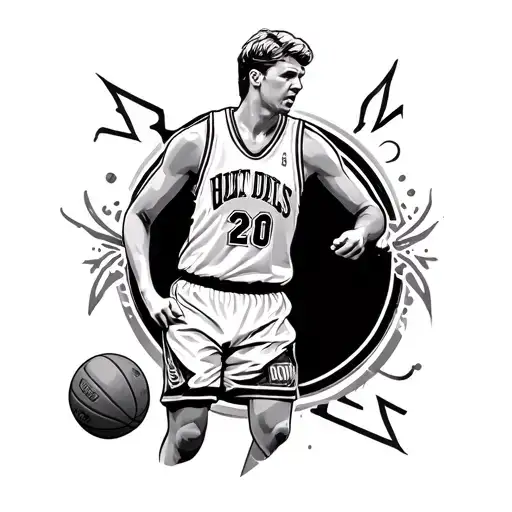 Larry Bird Pinup