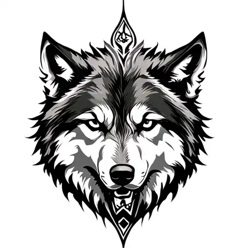 Wolves Odins Germanic Mystical