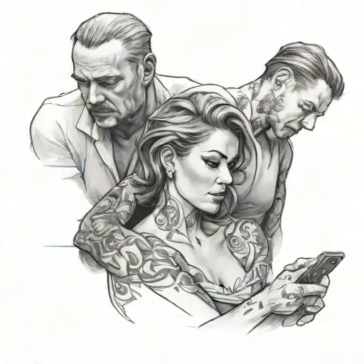 Cuckold Watching His Partner's