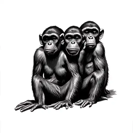 3 Wise Monkeys