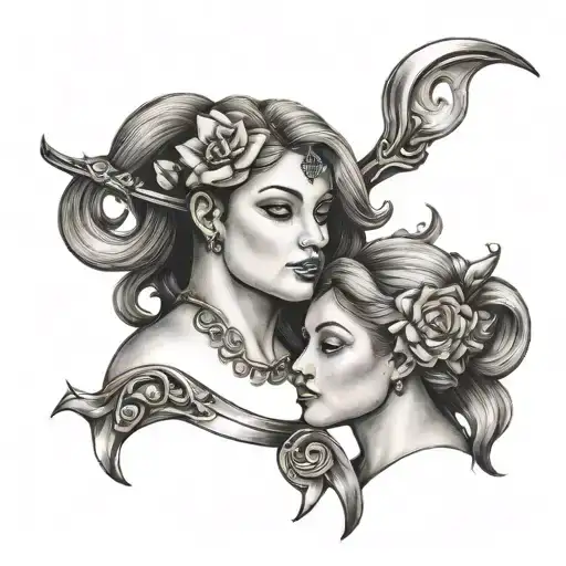 Gemini Sagittarius Mother Daughter