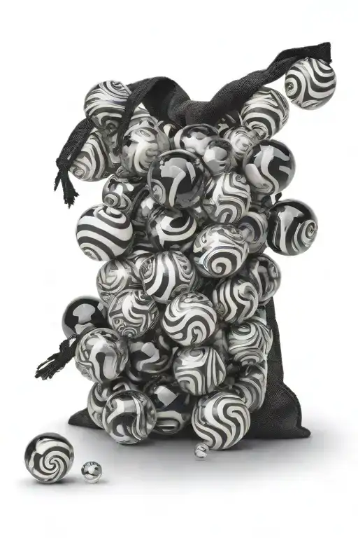 Bag Of Glass Marbles