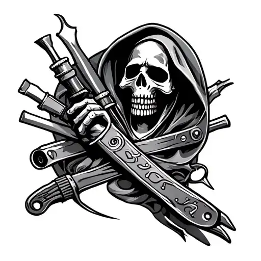 Car Parts Grim Reaper Tools Sleeve