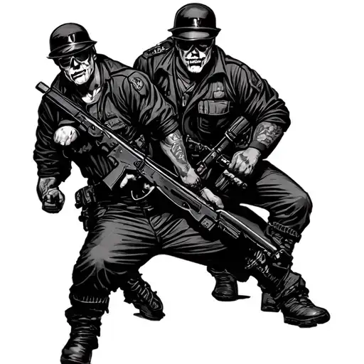 Acab Tatto Hooligans