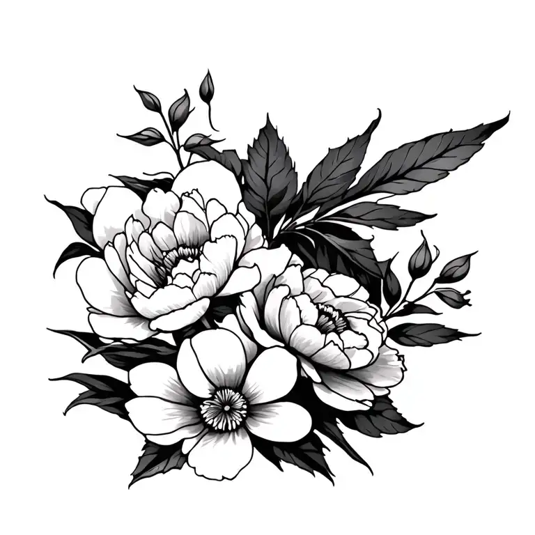 Peonies Flower With Lyrics