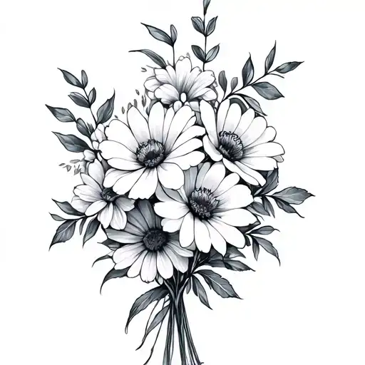 Birth Flower Bouquet