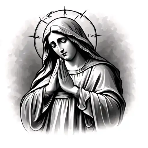 Virgin Mary Praying