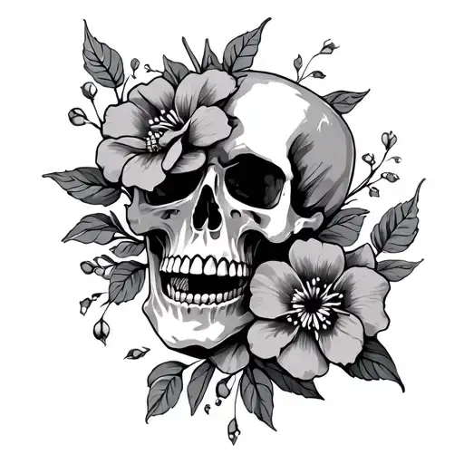 Skull Flowers