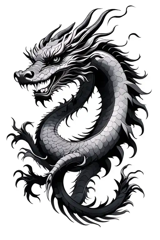 Chinese Dragon Wrapped