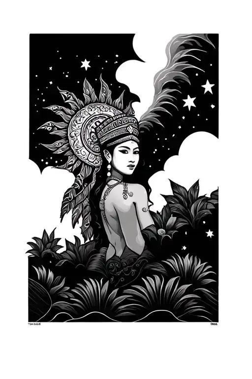 Filipino Sun And Stars