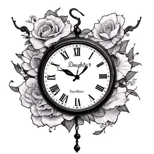 Daughter Birth Clock