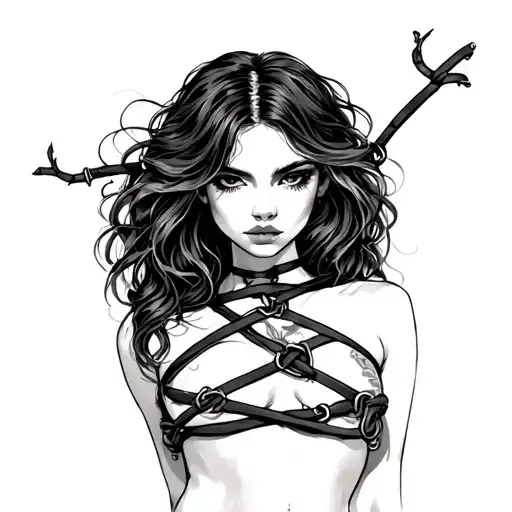 Girl In Bondage