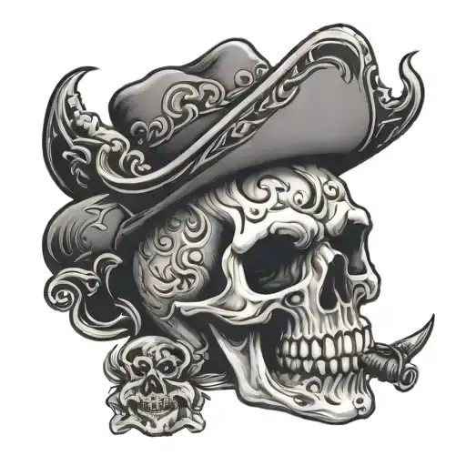 Skull Bbq Smoke Hammer Texas
