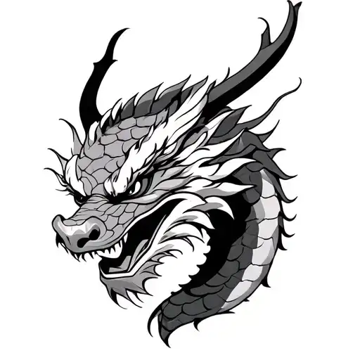 Dragon Katana Hanyan Mask