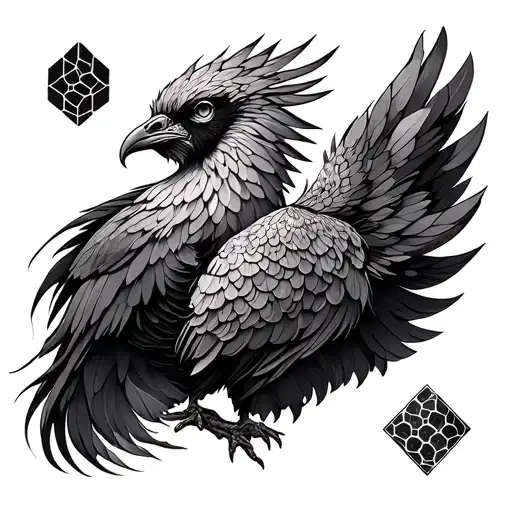 Phoenix And Geometry Honey Comb