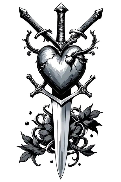 Heart And Swords