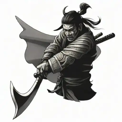 Samurai Tattoo Design