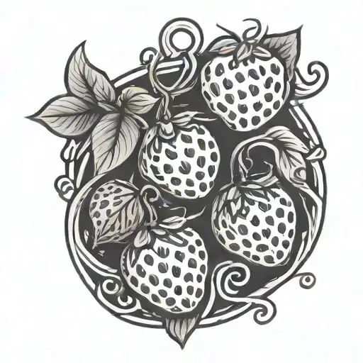 Strawberry Vine Trinity Knot