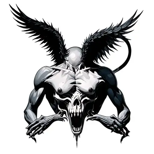 Good And Evil Human Body