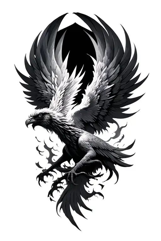 Phoenix Rising From Ashes