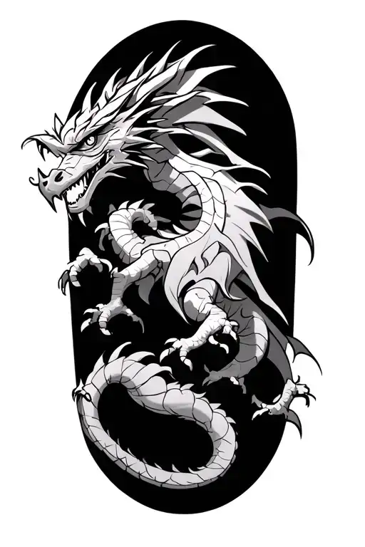 Welsh Dragon And Welsh Influence Naruto Style