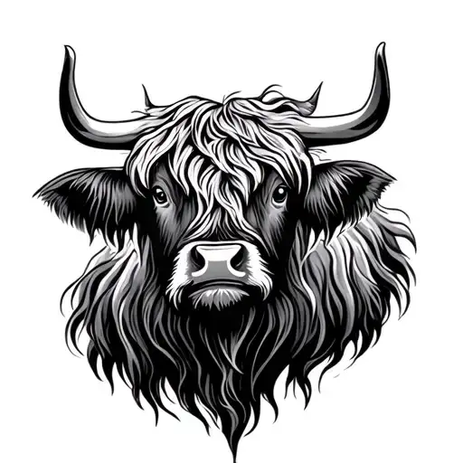 Traditional Highland Cow