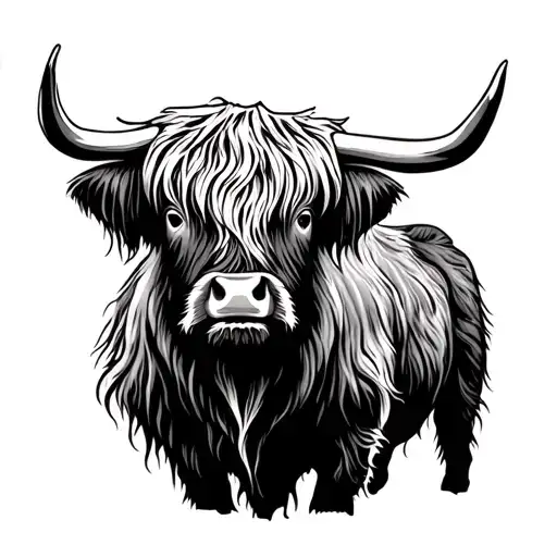 Traditional Highland Cow