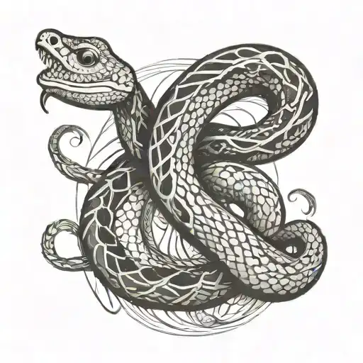 Cosmic Snake Ornamental