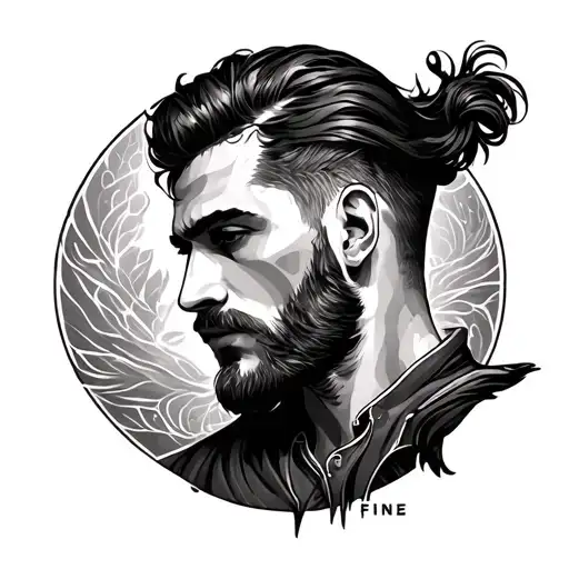 Mens Tattoo With Meaning Being Becoming The Man You Are Fine Line