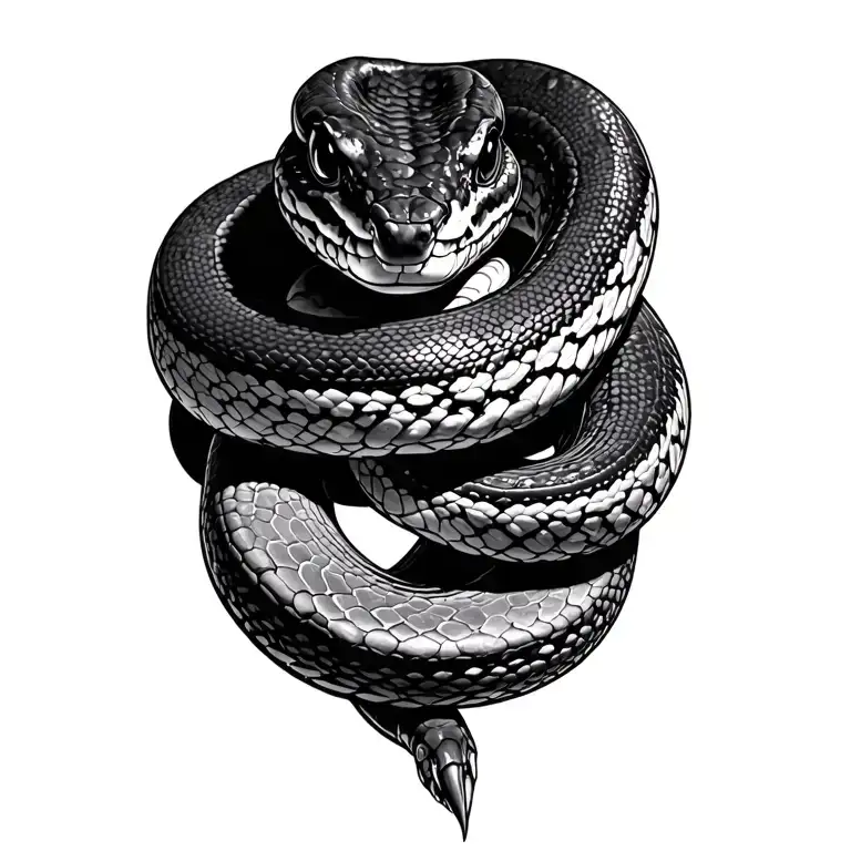 Ball Python With A Smore