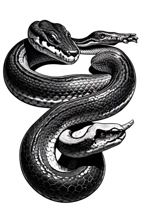 Ball Python With A Smore