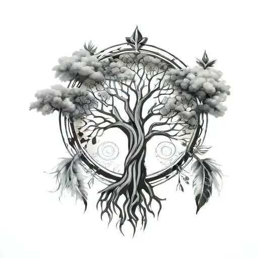 Tree Of Life Native American Design