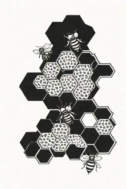 Simple Honey Comb Without Bees Small To Big