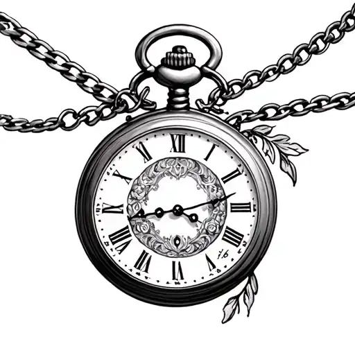 Alice In Wonderland Pocket Watch