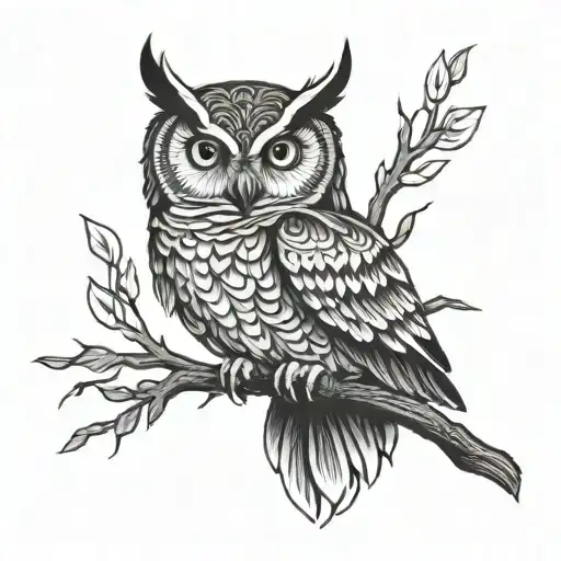 Owl Sitting
