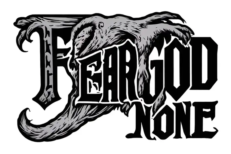 Fear God Fear None