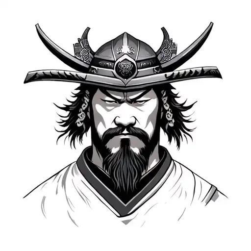 Handsome Japanese Warrior