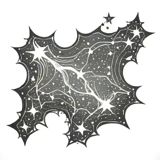 Big Dipper Constellation Surrounded