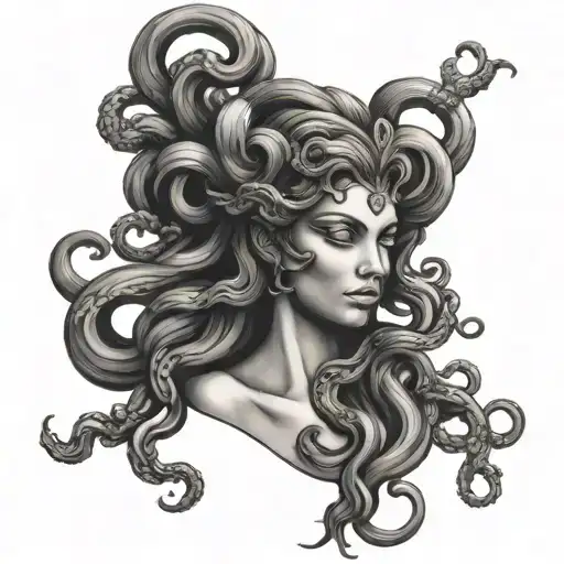 Medusa Greek Mythology Inspired