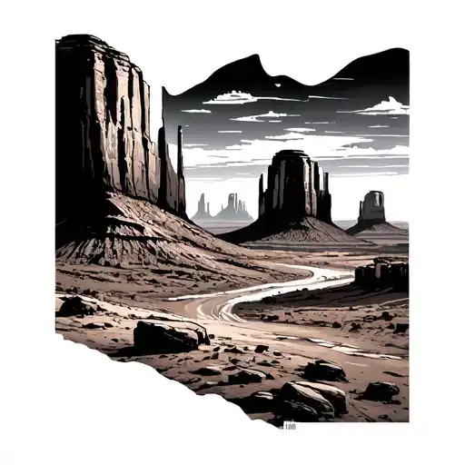 3 Sisters Monument Valley In Utah