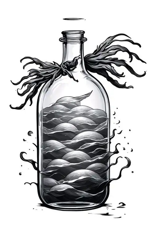 Message In A Bottle Morphing