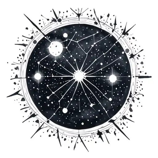 Sonder Represented As A Constellation