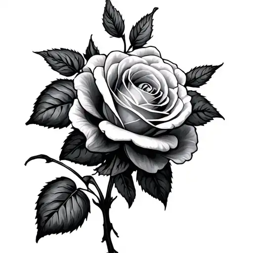 Shadowing With Roses Growing