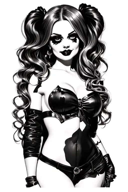 Harley Quinn Pin Up Doll