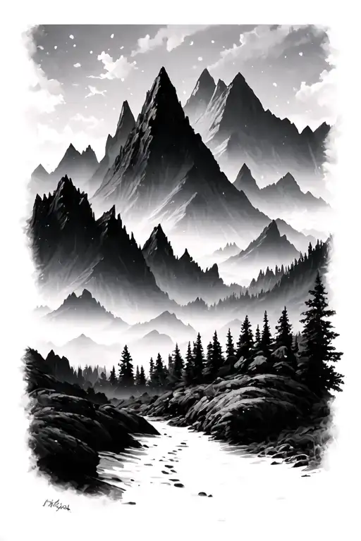 Mountains Landscape