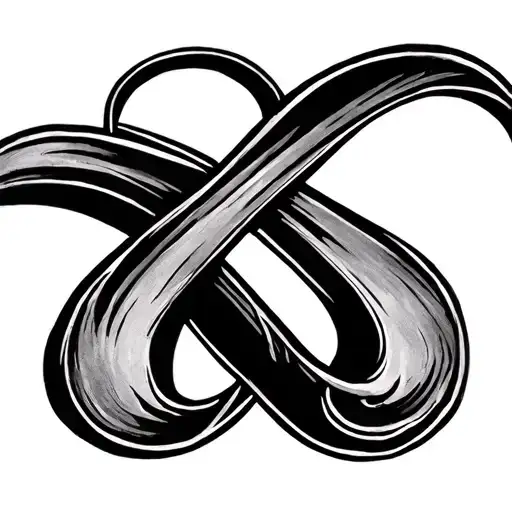 Infinity Symbol With 3 Letters Cmr