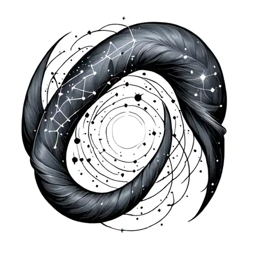 Aries Constellation Intertwined