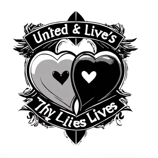 United Lives They Love Hearts