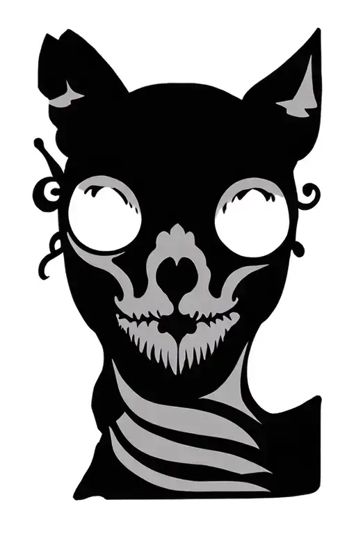 Finger Tattoo Design Incorporating Elements